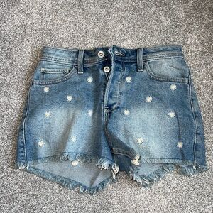 HOLLISTER FLOWER SHORTS, SIZE 25 WAIST, WORN ONCE